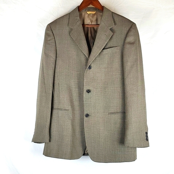 Vintage Donna Karan Signature‎ Green Blazer Jacket - Picture 1 of 9